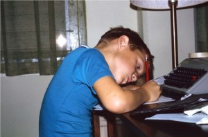 These habits start early, eh?