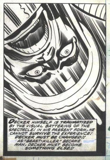 2001 #1, page 14, panel 4 (original artwork), courtesy of Rob Steibel