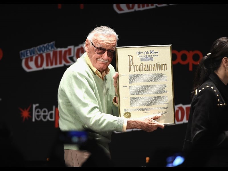 Stan Lee at Stan Lee Day, 2016