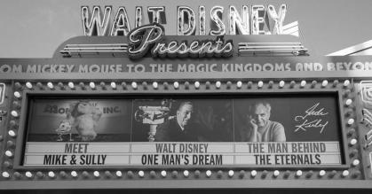 Walt Disney Presents marquee